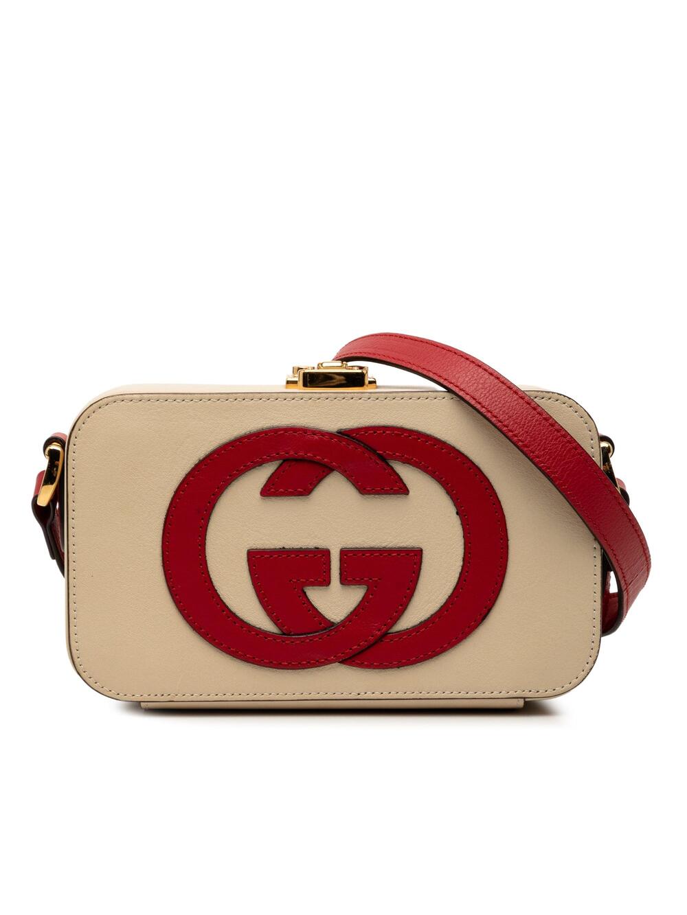 Gucci Interlocking G Camera Bag Leather #376057G87B